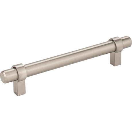 Key Grande Cabinet Bar Pull by Jeffrey Alexander - Satin Nickel