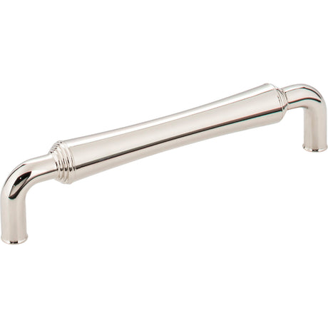 Barrel Bremen 2 Cabinet Pull by Jeffrey Alexander - Polished Nickel