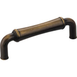 Barrel Bremen 2 Cabinet Pull by Jeffrey Alexander - Antique Brushed Satin Brass