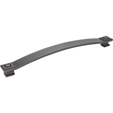 Square Delmar Appliance Handle by Jeffrey Alexander - Gun Metal