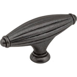 Glenmore Cabinet "T" Knob by Jeffrey Alexander - Gun Metal