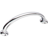 Hudson Cabinet Pull by Jeffrey Alexander - Polished Chrome