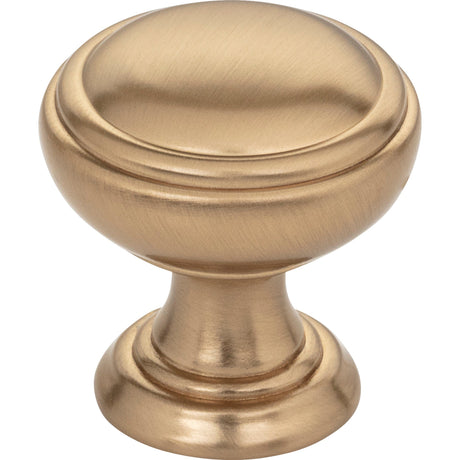 Tiffany Cabinet Knob by Jeffrey Alexander - Satin Bronze