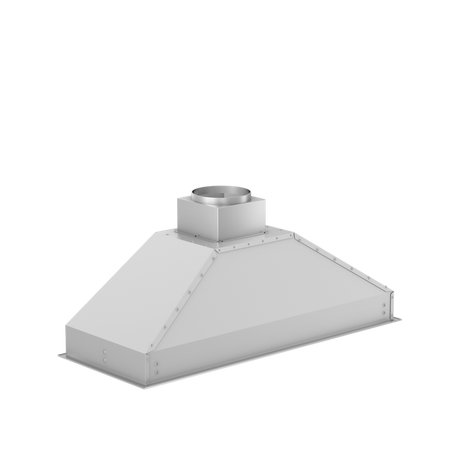 ZLINE Ducted Remote Blower 400 CFM Range Hood Insert in Stainless Steel (698-RS) Side View