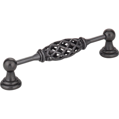 Birdcage Tuscany Cabinet Pull by Jeffrey Alexander - Gun Metal