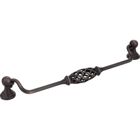 Birdcage Tuscany Drop & Ring Pull by Jeffrey Alexander - Brushed Oil Rubbed Bronze