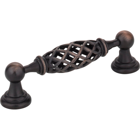 Birdcage Tuscany Cabinet Pull by Jeffrey Alexander - Brushed Oil Rubbed Bronze