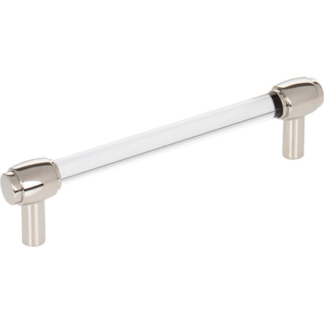 Carmen Cabinet Bar Pull by Jeffrey Alexander - Polished Nickel