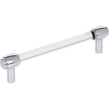 Carmen Cabinet Bar Pull by Jeffrey Alexander - Polished Chrome