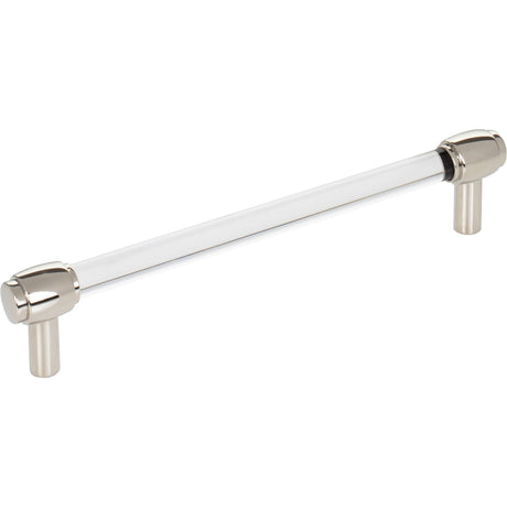 Carmen Cabinet Bar Pull by Jeffrey Alexander - Polished Nickel