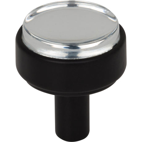 Carmen Cabinet Knob by Jeffrey Alexander - Matte Black