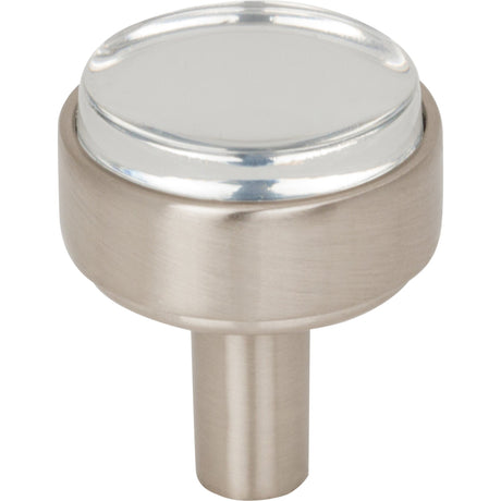 Carmen Cabinet Knob by Jeffrey Alexander - Satin Nickel