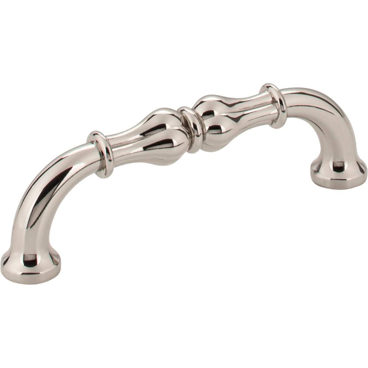 Bella Cabinet Pull by Jeffrey Alexander - Polished Nickel