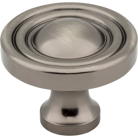 Round Bella Cabinet Knob by Jeffrey Alexander - Brushed Pewter