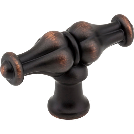 Bella Cabinet "T" Knob by Jeffrey Alexander - Brushed Oil Rubbed Bronze