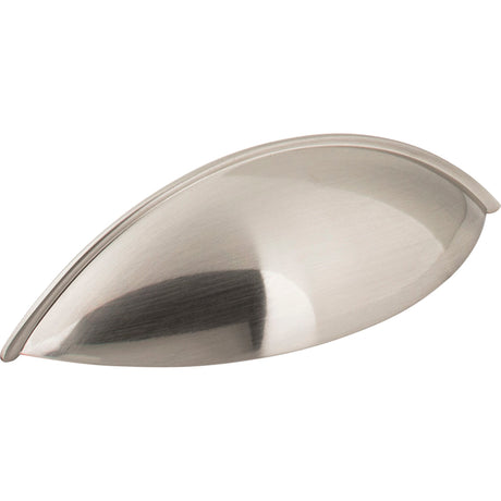 Bordeaux Cabinet Cup Pull by Jeffrey Alexander - Satin Nickel