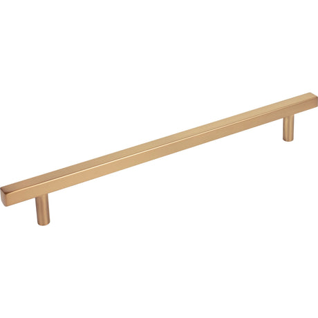 Square Dominique Appliance Handle by Jeffrey Alexander - Satin Bronze