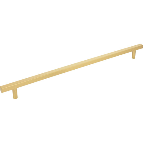 Square Dominique Appliance Handle by Jeffrey Alexander - Brushed Gold