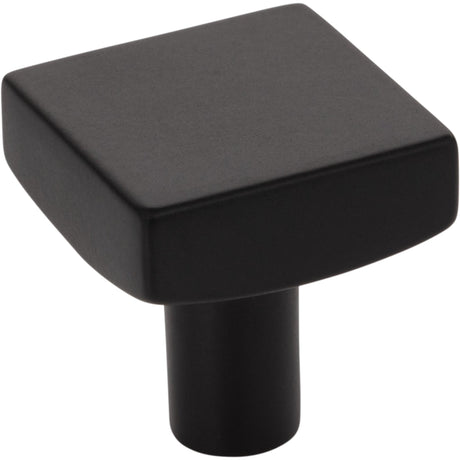 Square Dominique Cabinet Knob by Jeffrey Alexander - Matte Black