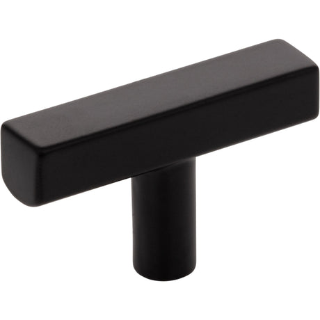 Dominique Cabinet "T" Knob by Jeffrey Alexander - Matte Black