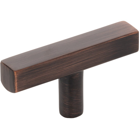 Dominique Cabinet "T" Knob by Jeffrey Alexander - Brushed Oil Rubbed Bronze