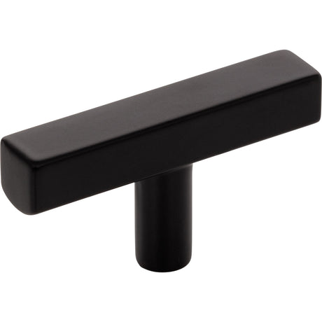 Dominique Cabinet "T" Knob by Jeffrey Alexander - Matte Black