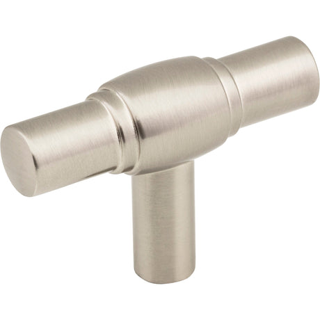 Hayworth Cabinet "T" Knob by Jeffrey Alexander - Satin Nickel