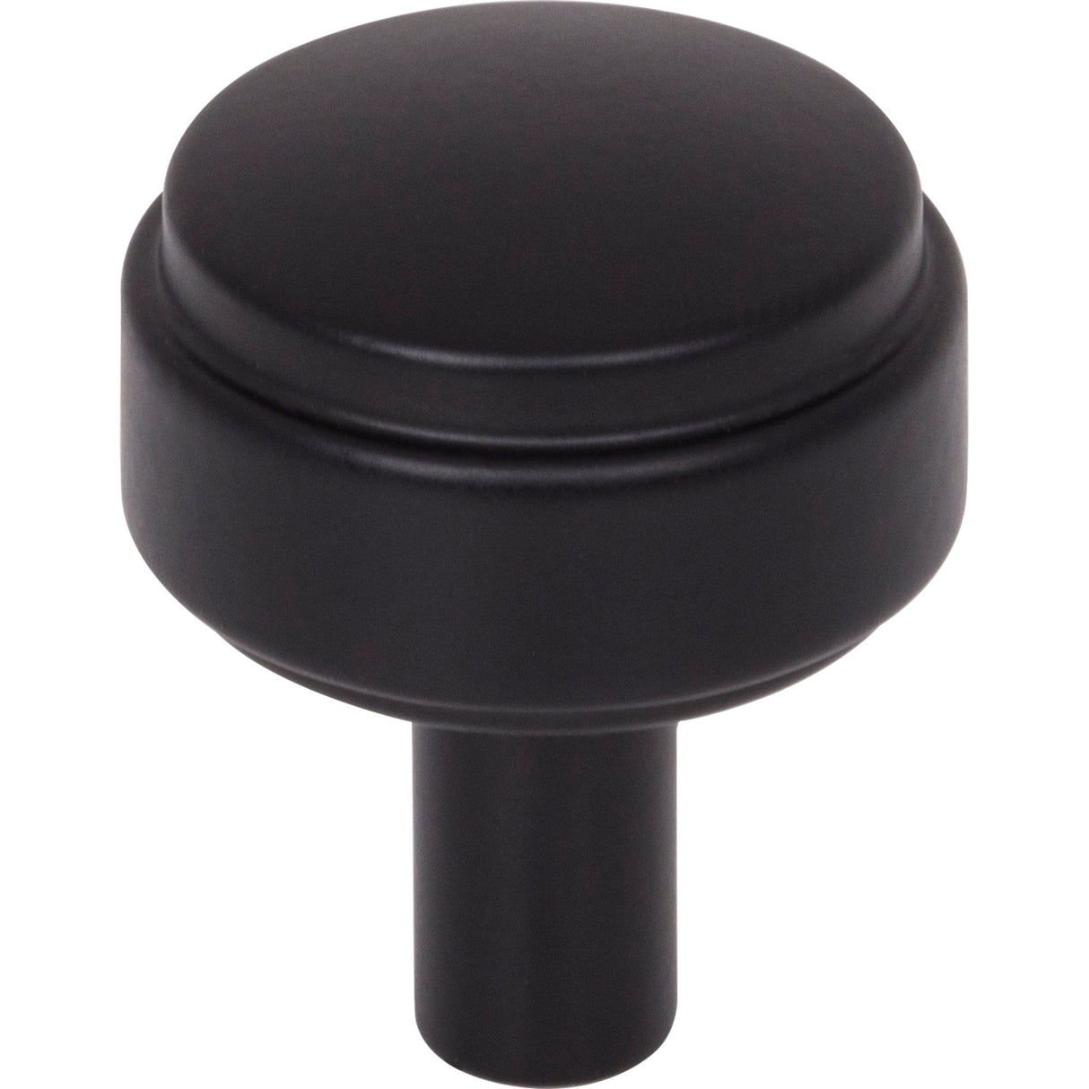 Hayworth Cabinet Knob by Jeffrey Alexander - Matte Black