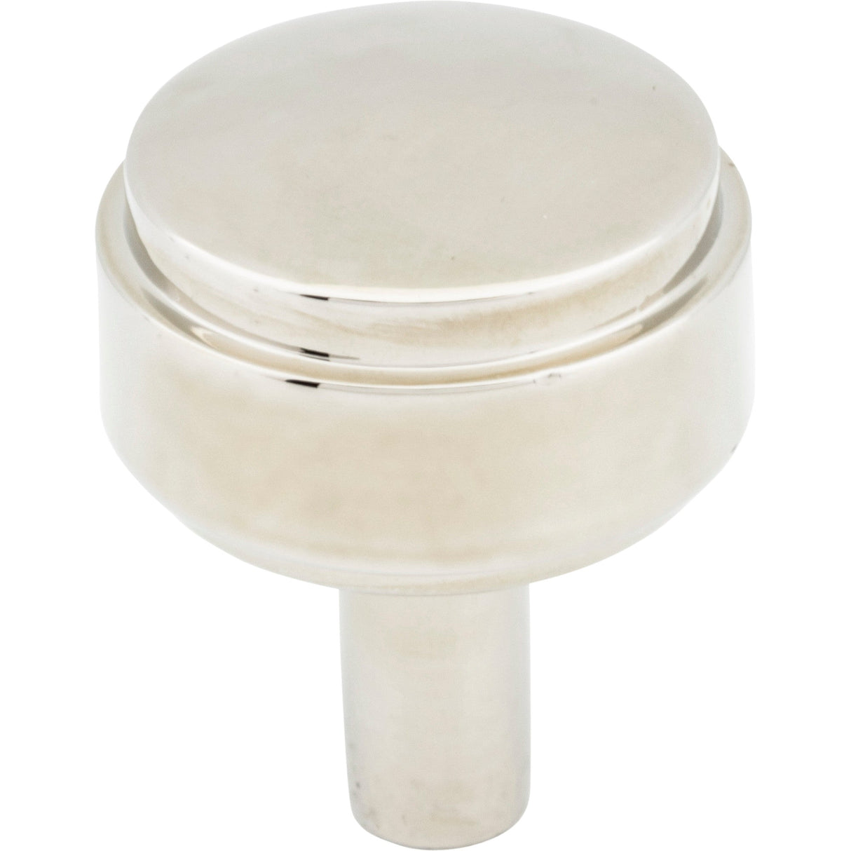 Hayworth Cabinet Knob by Jeffrey Alexander - Polished Nickel