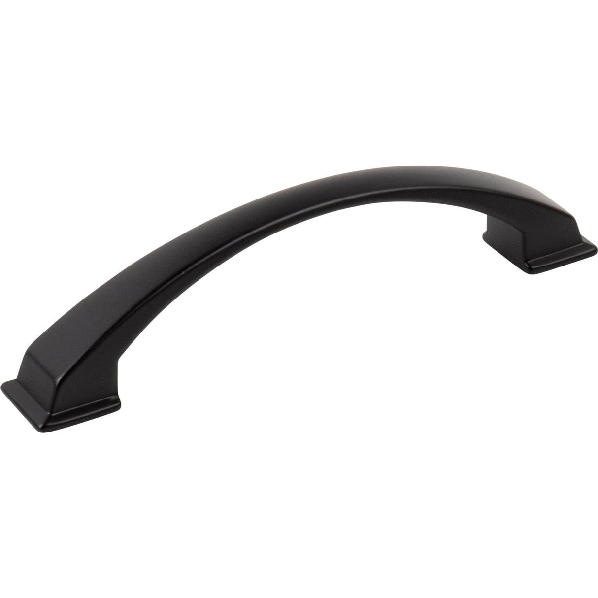 Arched Roman Cabinet Pull by Jeffrey Alexander - Matte Black