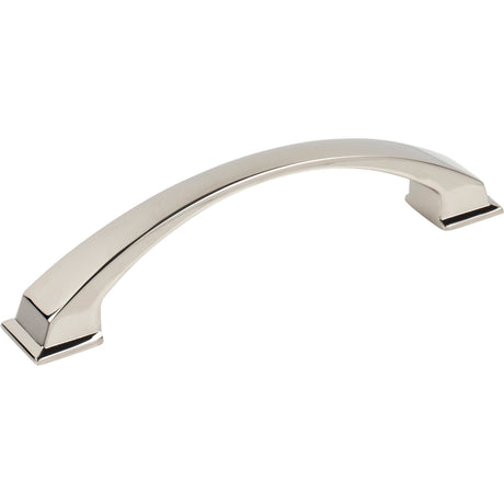 Arched Roman Cabinet Pull by Jeffrey Alexander - Polished Nickel