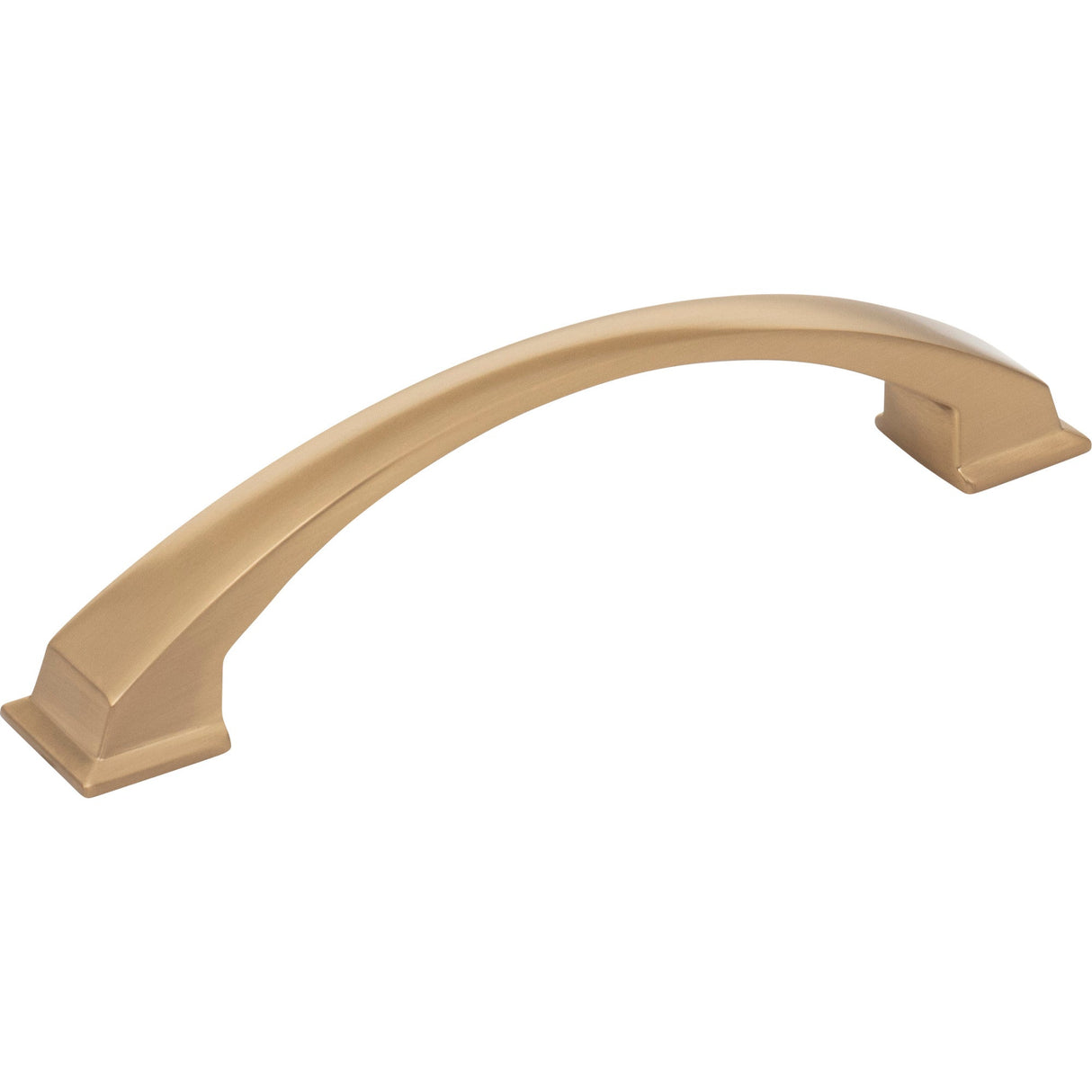 Arched Roman Cabinet Pull by Jeffrey Alexander - Satin Bronze