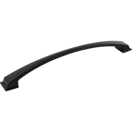 Arched Roman Appliance Handle by Jeffrey Alexander - Matte Black