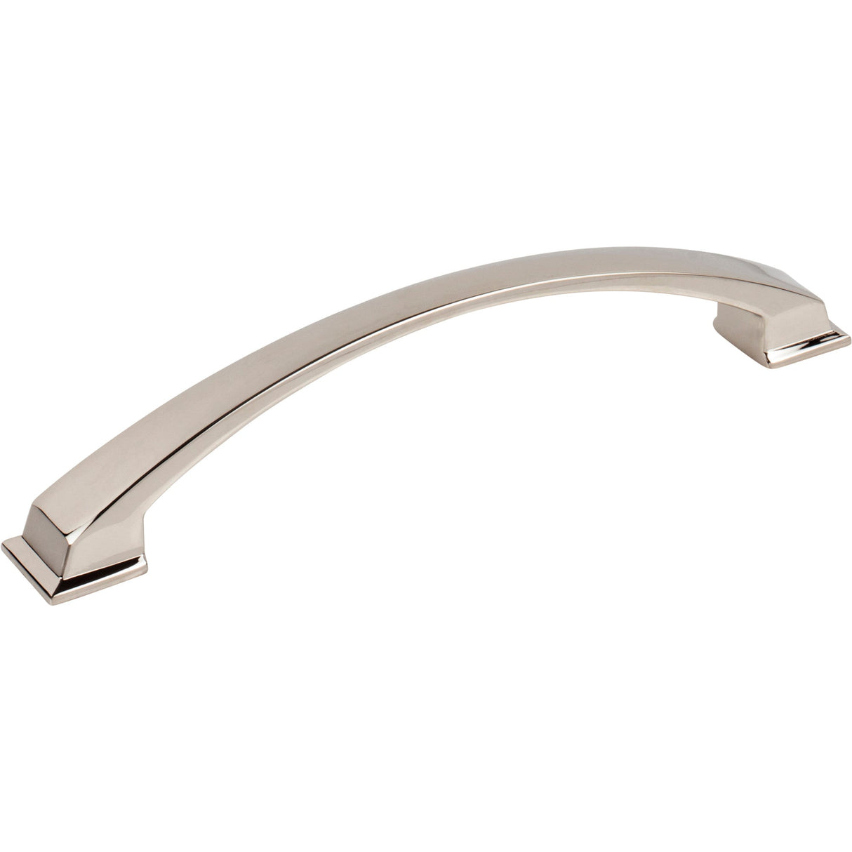 Arched Roman Cabinet Pull by Jeffrey Alexander - Polished Nickel