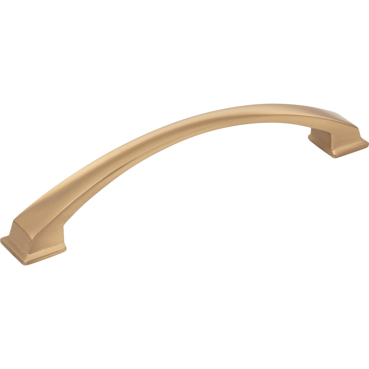 Arched Roman Cabinet Pull by Jeffrey Alexander - Satin Bronze