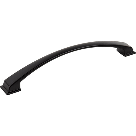 Arched Roman Cabinet Pull by Jeffrey Alexander - Matte Black