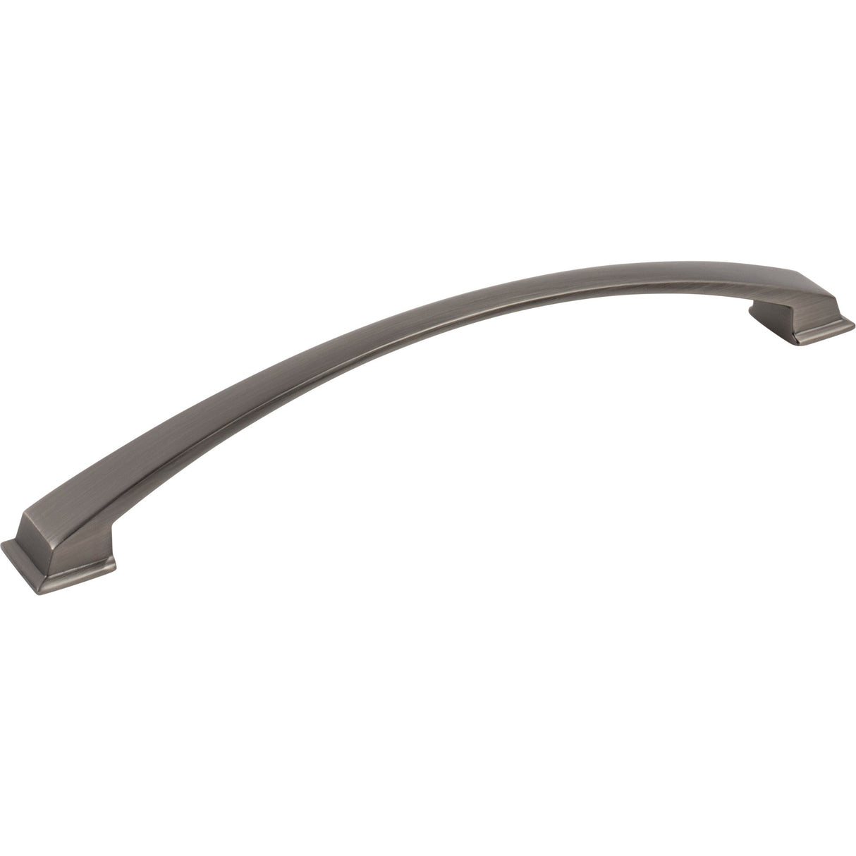 Arched Roman Cabinet Pull by Jeffrey Alexander - Brushed Pewter