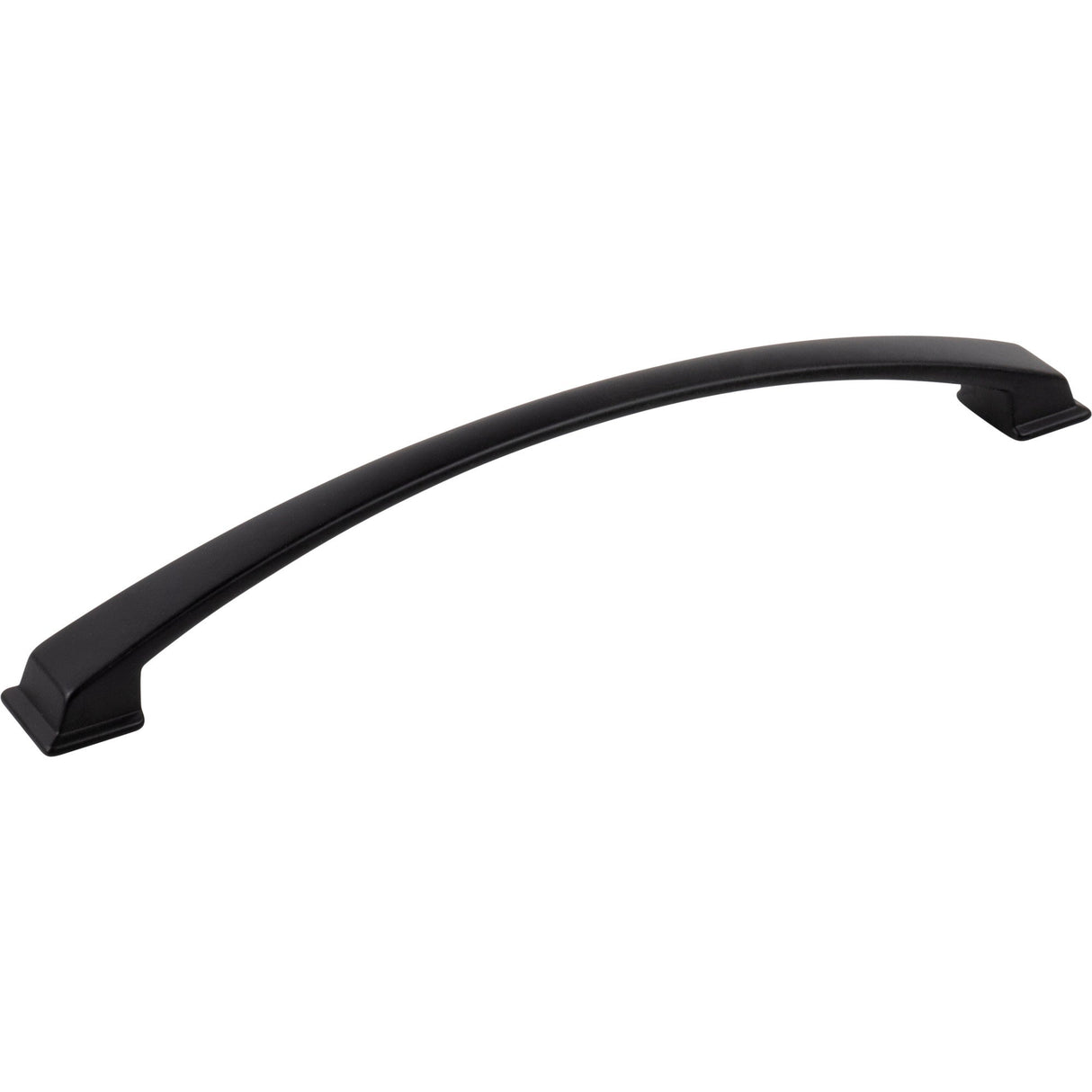 Arched Roman Cabinet Pull by Jeffrey Alexander - Matte Black