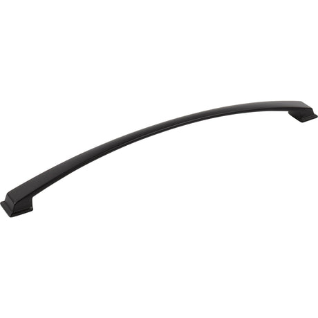 Arched Roman Cabinet Pull by Jeffrey Alexander - Matte Black