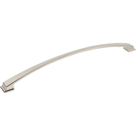 Arched Roman Cabinet Pull by Jeffrey Alexander - Polished Nickel