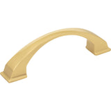 Arched Roman Cabinet Pull by Jeffrey Alexander - Brushed Gold