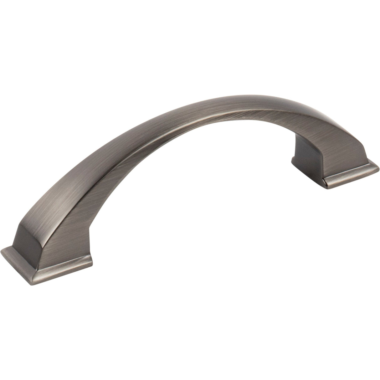 Arched Roman Cabinet Pull by Jeffrey Alexander - Brushed Pewter