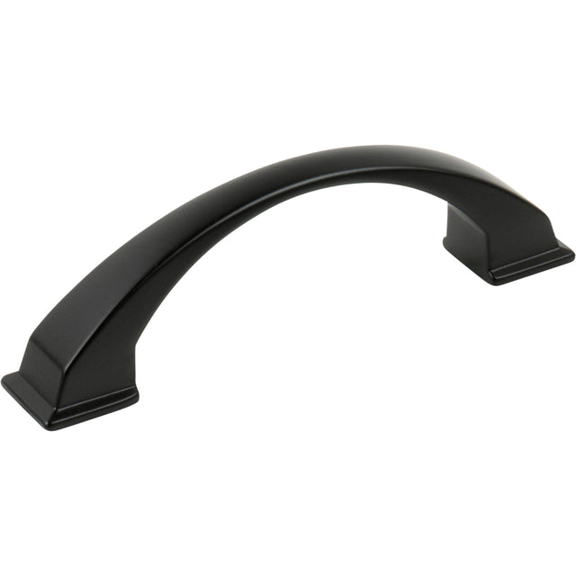 Arched Roman Cabinet Pull by Jeffrey Alexander - Matte Black