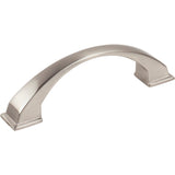 Arched Roman Cabinet Pull by Jeffrey Alexander - Satin Nickel