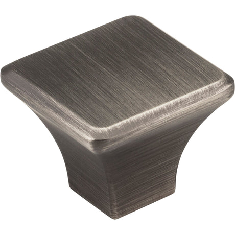 Square Marlo Cabinet Knob by Jeffrey Alexander - Brushed Pewter