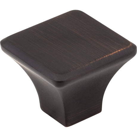 Square Marlo Cabinet Knob by Jeffrey Alexander - Brushed Oil Rubbed Bronze