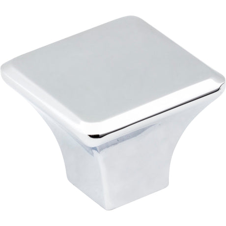 Square Marlo Cabinet Knob by Jeffrey Alexander - Polished Chrome