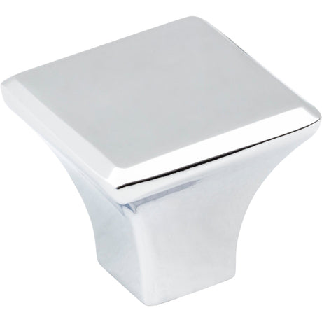 Square Marlo Cabinet Knob by Jeffrey Alexander - Polished Chrome