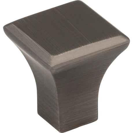 Square Marlo Cabinet Knob by Jeffrey Alexander - Brushed Pewter