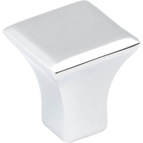 Square Marlo Cabinet Knob by Jeffrey Alexander - Polished Chrome